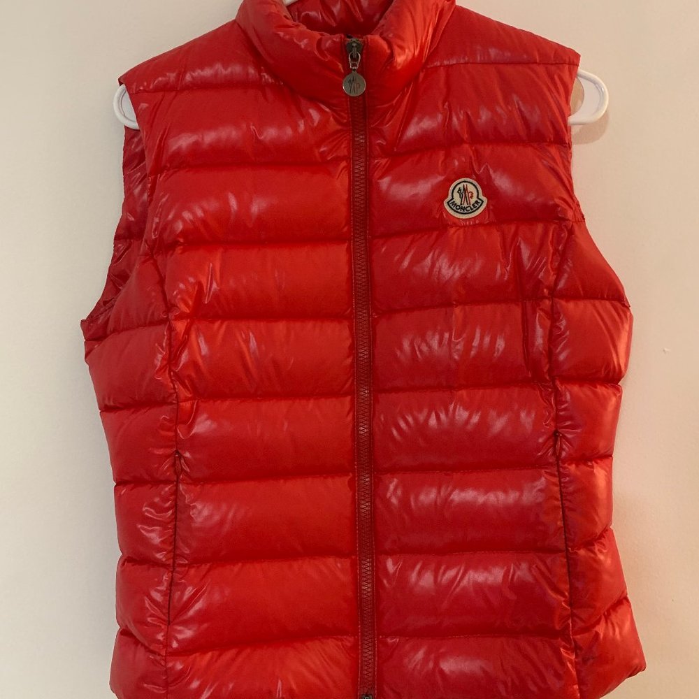Red Moncler Vest